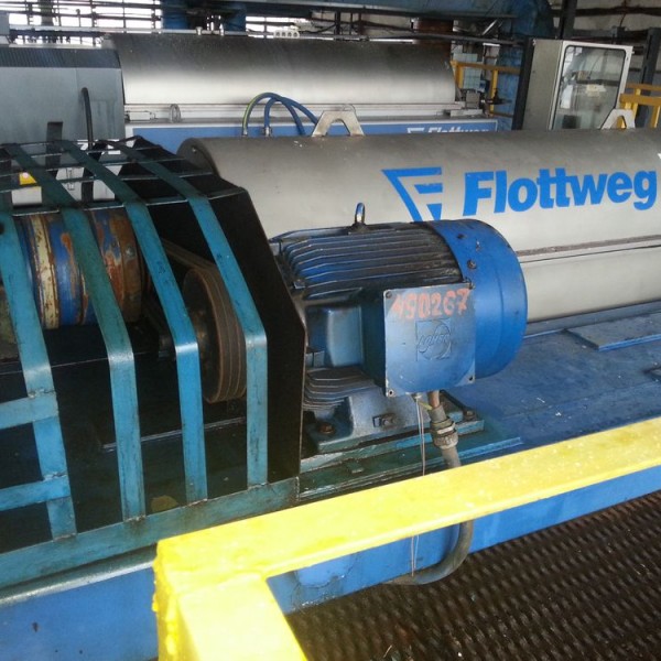 Flottweg Z53-4/454 529/326mm直径卧式卧槽离心机