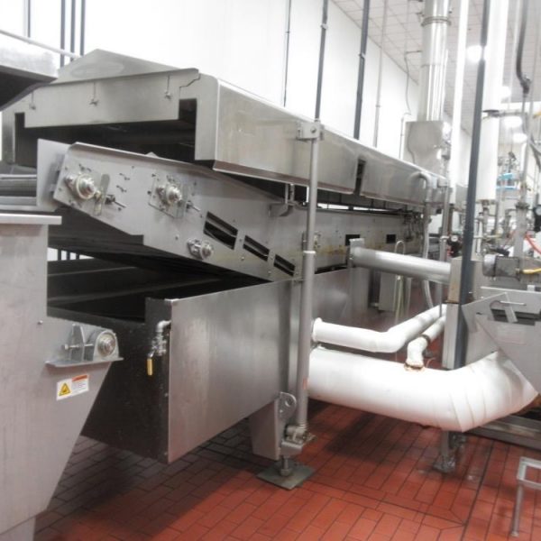 热控薯片生产线，生产能力900公斤/小时