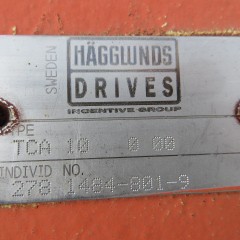 Hagglunds型TCA10000齿轮传动
