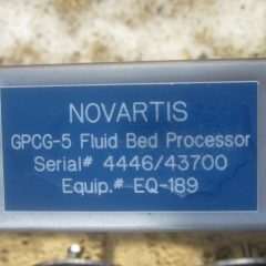 Glatt型GPCG-5不锈钢流化床干燥机