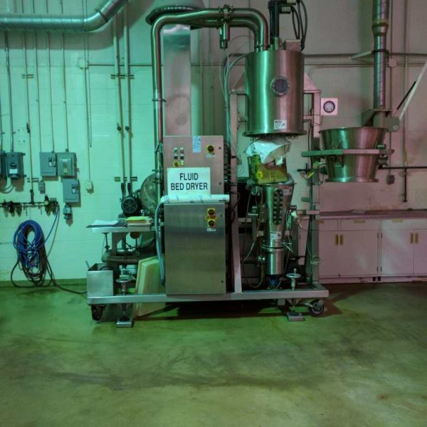 Glatt型号GPCG-5 22升流化床干燥机