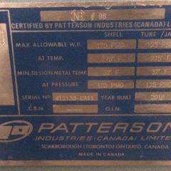 1立方英尺帕特森Thoro不锈钢搅拌机系统
