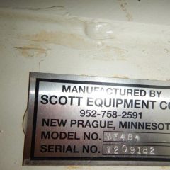 50立方英尺的斯科特钢搅拌机