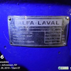 Alfa-Laval SVSX-210B-74喷嘴圆盘离心机