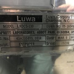 Luwa Marumerizer不锈钢玻璃器机