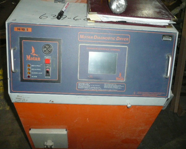 300磅Motan Model 100干燥剂干燥机