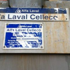 72“Alfa Laval Celleco DSM三联银行倾斜加压水提取器增稠剂