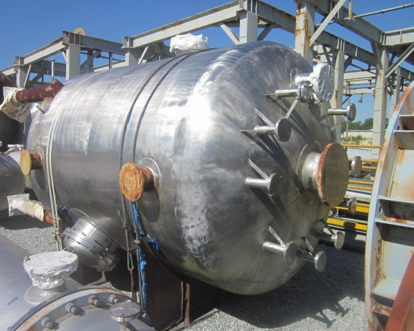 2,637加仑PRAJ IND 304L不锈钢压力容器未使用