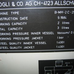 2升Brogli不锈钢多功能搅拌机/均化器