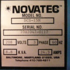 50磅NovaTec模型DCS-15M除湿料斗干燥器
