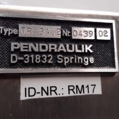 3.0 KW PENDRAULIK型号TR34.2不锈钢溶解搅拌器