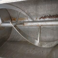 1,000升Kreber B.V.不锈钢丝带搅拌器