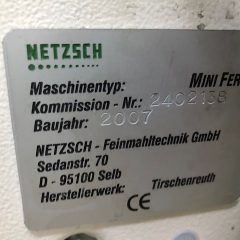 Netsch型号MiniFer不锈钢珠磨机