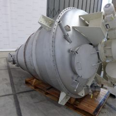 2000升细川MBXU-20 RVW不锈钢锥形混合干燥机