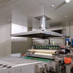 装配式可堆叠薯片生产线，生产能力350公斤/小时