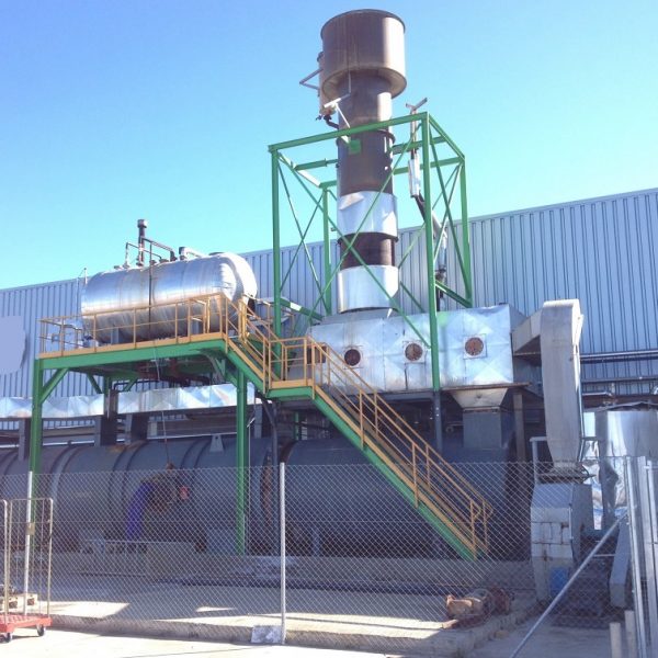 10000公斤/小时巴布科克万森蒸汽锅炉，以液体生物质为燃料