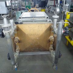 9.9 m2不锈钢接触部件压滤机卡尔森板和框