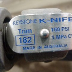 150 mm滑阀Keystone K-Nife DIN 150