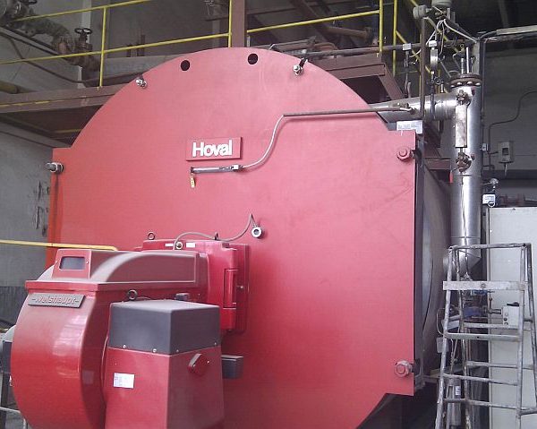 22000 #/小时261 PSI Hoval蒸汽锅炉