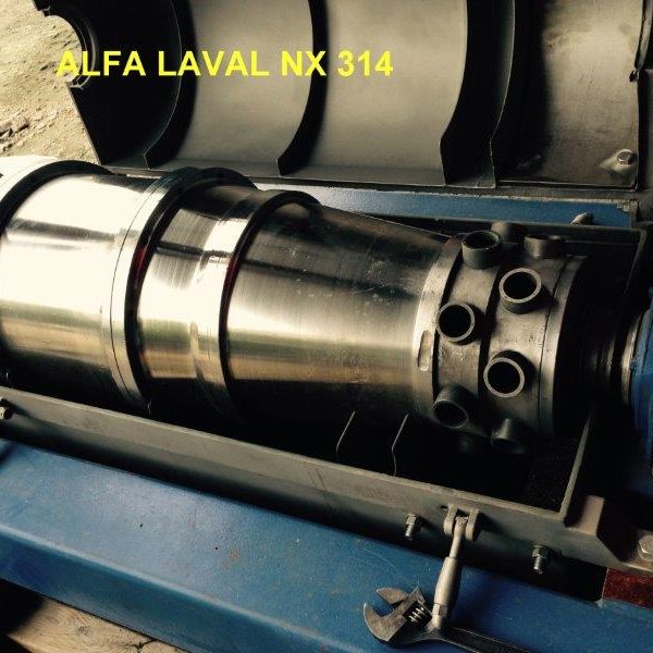Alfa Laval nx314不锈钢固体碗卧螺离心机