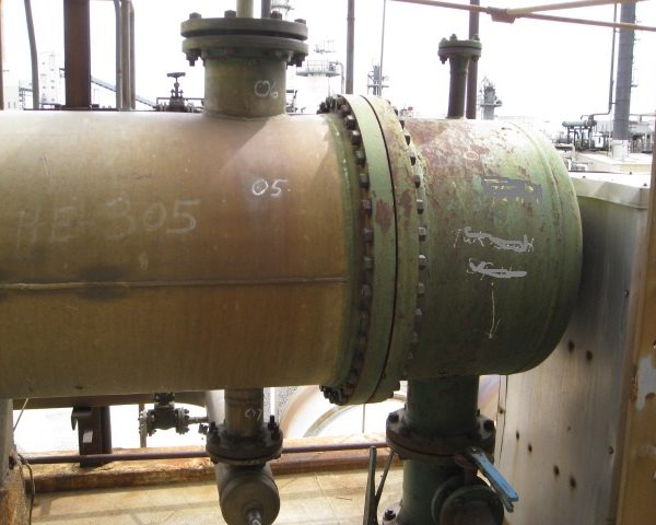 2240平方英尺西部供应管壳式热交换器