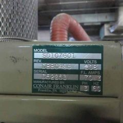 150磅Conair型号SD107601干燥剂干燥机